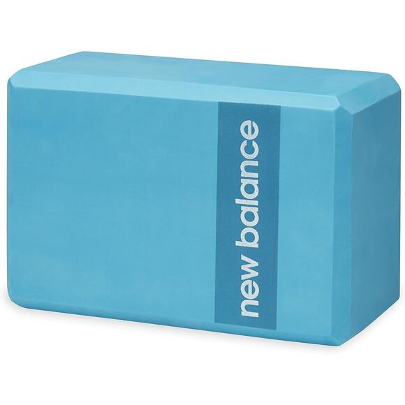 New Balance Foam Yoga Block Teal NWT Beveled Edges 4" x 6" x 9" Stability - Picture 1 of 5